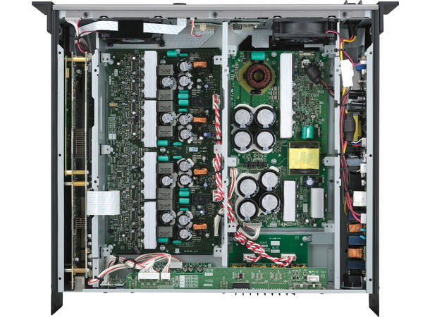 Yamaha Power amp with Y-DIF 4x 280W at 8O/4O, 4x 250W at 100V